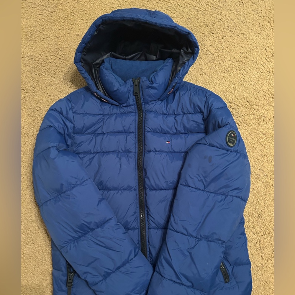 Tommy Hilfiger Blue Puffer Jacket